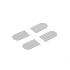 Накладки на скрытую петлю Eclipse 3.2 (матовый хром)