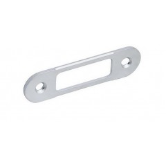 Планка ответная 22мм без язычка (матовый хром)