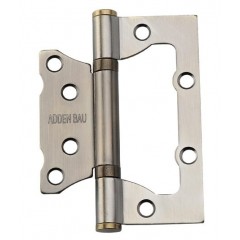 Петля дверная универсальная без врезки с двумя подшипниками ADDEN BAU. 100X75X2.5 BUT ANTIC BRONZE (цвет АНТИЧНАЯ БРОНЗА)