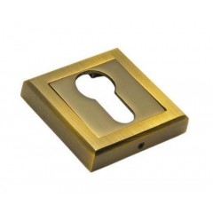 Накладка на ключевой цилиндр ADDEN BAU. SC Q001 BRUSHED CAFE (кофе)