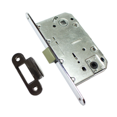 Защёлка врезная сантехническая ADDEN BAU. WC 414 CHROME (цвет ХРОМ БЛЕСТЯЩИЙ)