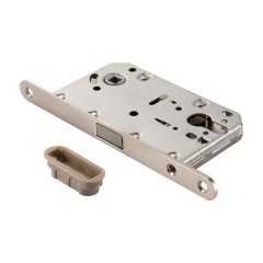 Защёлка врезная магнитная под ключевой цилиндр ADDEN BAU KEY-5085 MAG NICKEL (цвет НИКЕЛЬ)