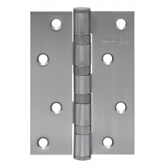Петля универсальная с четырьмя подшипниками ADDEN BAU. 100X70X2.5 4BB MATTE SATIN CHROME (цвет МАТОВЫЙ ХРОМ)