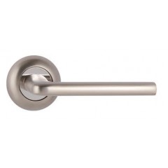 Ручка дверная ESCUR EURO/FIN E-21-01 MAT.SATIN NICKEL (матовый никель)