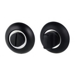 Завёртка сантехническая ESCUR EURO/FIN WC-01 BLACK (чёрный матовый)