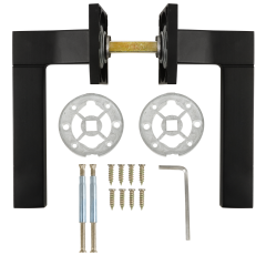 Ручка ADDEN BAU COSMO S-533 BLACK (цвет ЧЁРНЫЙ МАТОВЫЙ)