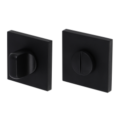 Завёртка сантехническая ADDEN BAU WC SQ-003 BLACK (цвет ЧЁРНЫЙ МАТОВЫЙ)