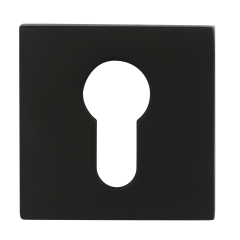 Накладка на ключевой цилиндр ADDEN BAU SC SQ-001 BLACK (цвет ЧЁРНЫЙ МАТОВЫЙ)