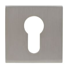 Накладка на ключевой цилиндр ADDEN BAU SC SQ-001 NICKEL (цвет НИКЕЛЬ)