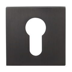 Накладка на ключевой цилиндр ADDEN BAU SC SQ-001 GRAPHITE (цвет ГРАФИТ)
