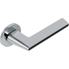 Ручка ADDEN BAU RIVER S-486 CHROME / BLACK (цвет ХРОМ БЛЕСТЯЩИЙ/ЧЁРНАЯ ВСТАВКА)