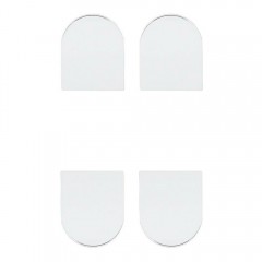 Накладки на скрытую петлю Eclipse 2.0 (хром блестящий)