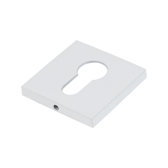 Накладка на ключевой цилиндр ADDEN BAU. SC SQ-001 WHITE (цвет БЕЛЫЙ)