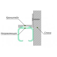 Угол крепежный