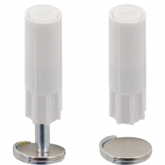 VERUM MOD 1 Дверной ограничитель магнитный скрытый серый