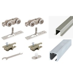 Раздвижная система SET 1 ECO (2м, без доводчика, для 1 двери, усиленный)