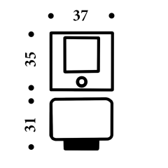 Стопор Colombo LC112 хром Стопор Colombo LC112 хром