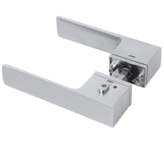 Ручка Tupai Big Line 4084 5 REP-96 (с блокировкой) левая хром матовый R WC (полотно 38-45 мм) Ручка Tupai Big Line 4084 5 REP-96 (с блокировкой) левая хром матовый R WC (полотно 38-45 мм)