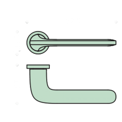 Ручка Colombo Roboquattro ID 41/0 матовый черный R ф/з Ручка Colombo Roboquattro ID 41/0 матовый черный R ф/з