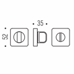 Накладка Colombo PT 19 BZG вж6 мат золото RoboquattroS Накладка Colombo PT 19 BZG вж6 мат золото RoboquattroS