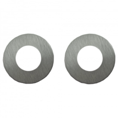 Декоративная накладка Nuda d30 матовый хром (к-т)