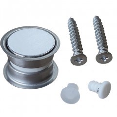 Verum Stoppino Close фиксатор скрытый магнитный, нерж Verum Stoppino Close фиксатор скрытый магнитный, нерж