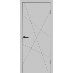 Дверное полотно Эмаль SCANDI S цвет Светло-серый Дверное полотно Эмаль SCANDI S цвет Светло-серый