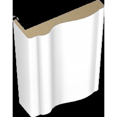 Наличник Волна телескопический Эмаль цвет Белый 80х35х2440 Наличник Волна телескопический Эмаль цвет Белый 80х35х2440