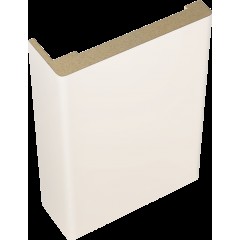 Наличник телескопический L 8мм Эмаль цвет Слоновая кость 100х25х2440