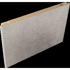 Добор телескопический Экошпон цвет Муар светло-серый 100х 8х2440