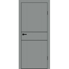 Дверное полотно EMALUX TECHNO BLACK H2 цвет Серый Агат Дверное полотно EMALUX TECHNO BLACK H2 цвет Серый Агат
