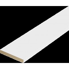 Наличник плоский Полипропилен цвет Белый 58х10х2200