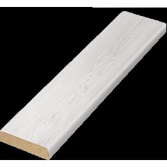 Нащельник Экошпон цвет Санторини белый 30х 8х2400