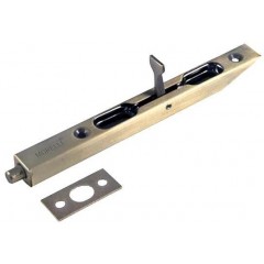 Шпингалет торцевой L160 бронза античная