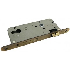 Замок под цилиндр с тремя ригелями OL03 бронза античная