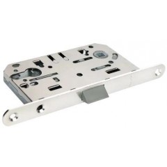 Защелка бесшумная под цилиндр 1885P хром матовый