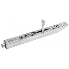 Шпингалет торцевой L160 хром матовый