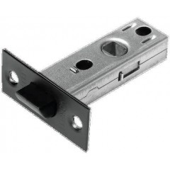 Защелка межкомнатная, с пластиковым язычком LP6-45 черный