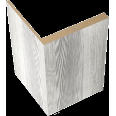 Наличник телескопический L 8мм Экошпон цвет Клён айс 70х70х2440