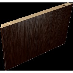 Добор телескопический Экошпон цвет Венге 100х 8х2440