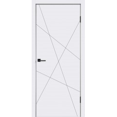 Деверь межкомнатная Эмаль SCANDI S цвет Белый