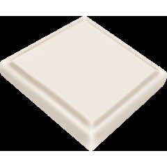 декор квадрат Эмаль цвет Слоновая кость 80х 80х16