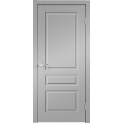 Деверь межкомнатная Экошпон VILLA 3P цвет Серый Эмалит