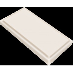 декор квадрат Эмаль цвет Слоновая кость 80х 160х16