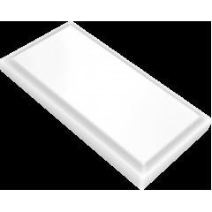 декор квадрат Эмаль цвет Белый 80х 160х16