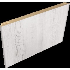 Добор телескопический Экошпон цвет Санторини белый 200х 8х2150