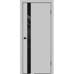 Дверное полотно Эмаль SCANDI 1 Z1 цвет Светло-серый стекло Лакобель черное Дверное полотно Эмаль SCANDI 1 Z1 цвет Светло-серый стекло Лакобель черное