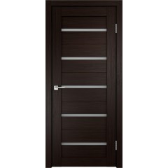 Дверное полотно Экошпон DUPLEX 400х2000 цвет Венге стекло Мателюкс Дверное полотно Экошпон DUPLEX 400х2000 цвет Венге стекло Мателюкс