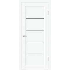 Дверное полотно EMALUX STYLE 1 со стеклом цвет Эльбрус стекло Мателюкс Графит Дверное полотно EMALUX STYLE 1 со стеклом цвет Эльбрус стекло Мателюкс Графит