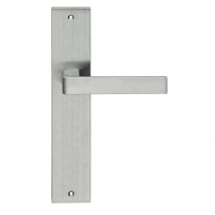 Дверная ручка на пластине 254/P06 PASS ASTI МАТОВЫЙ ХРОМ